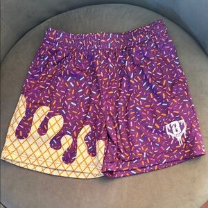 Purple Sprinkle Kids Shorts